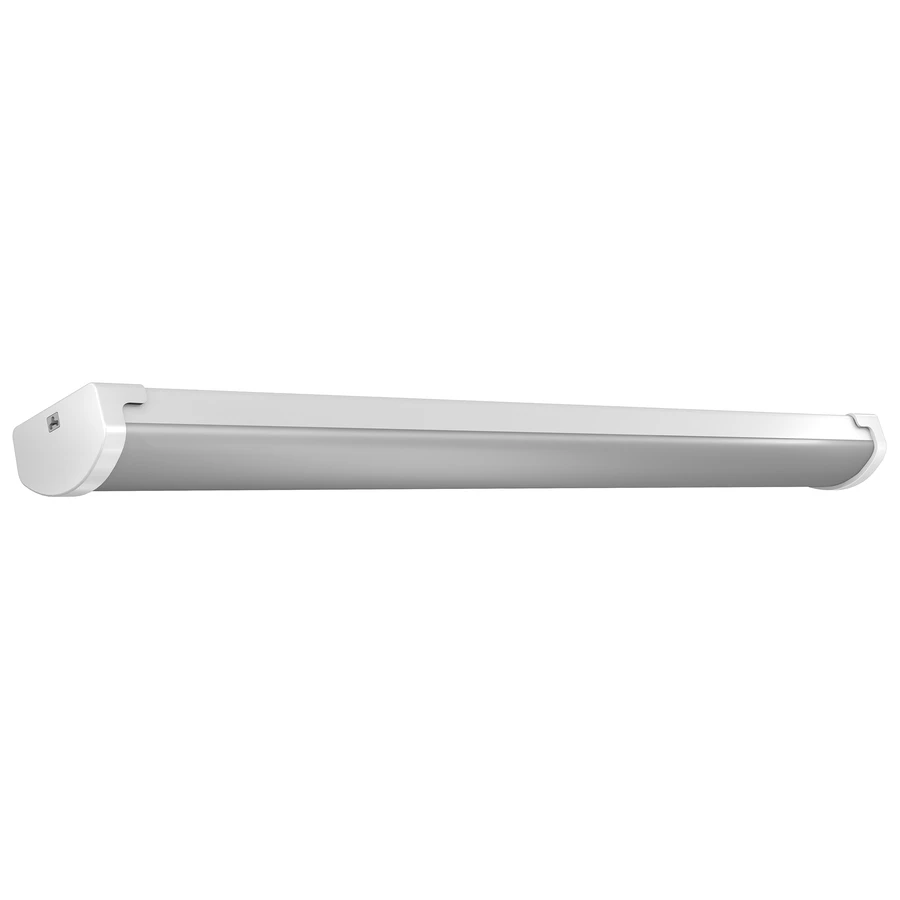 55 Watt 4 Foot LED Wraparound Shop Light with Motion Sensors and Remote Control