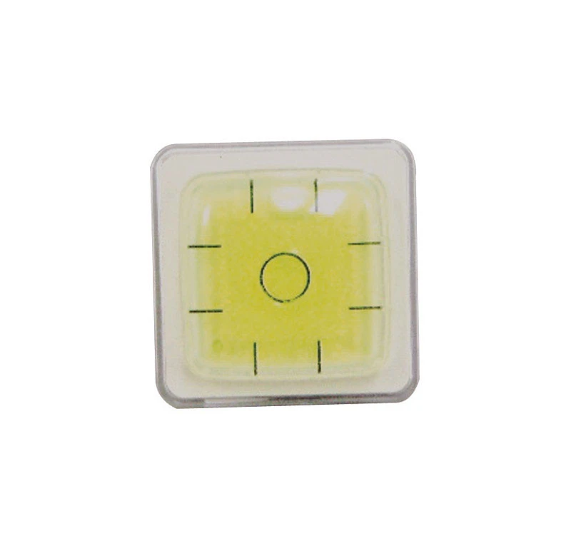 RV Bullseye Level, 1.75 In. Square, Plastic