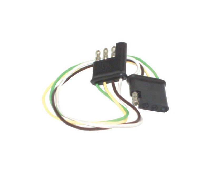 12-inch Rv Trailer Connector With 4-way Molded Ends - Model Rv-358c