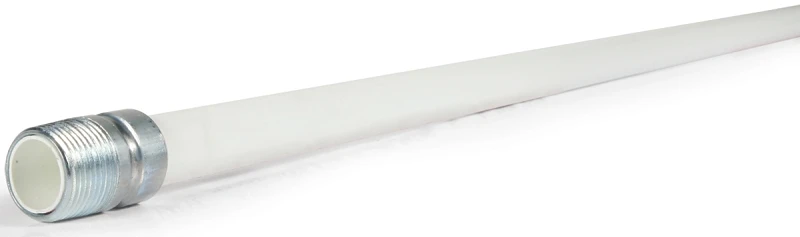 58 In. Thermoplastic Water Heater Runoff Tube, 3/4 In. Mip