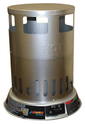 Portable Convection-style Lp Gas Heater, 200,000 Btu, 5,000 Sq. Ft. Coverage