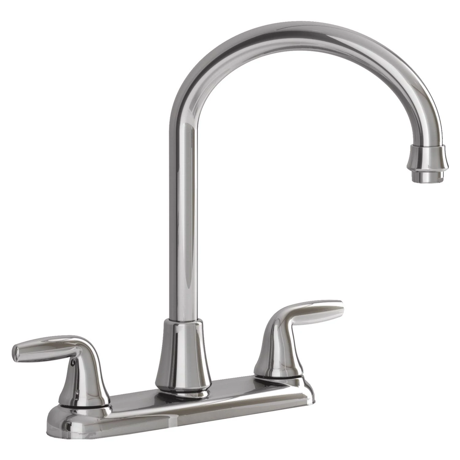 Jocelyn High Arc Kitchen Faucet with Two Handles in Chrome Finish
