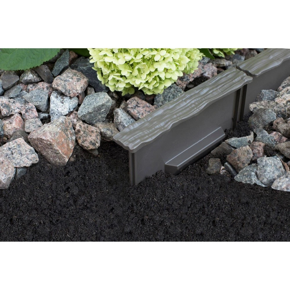 5.25 In. H X 36 In. L Warm Stone No-dig Lawn Edging