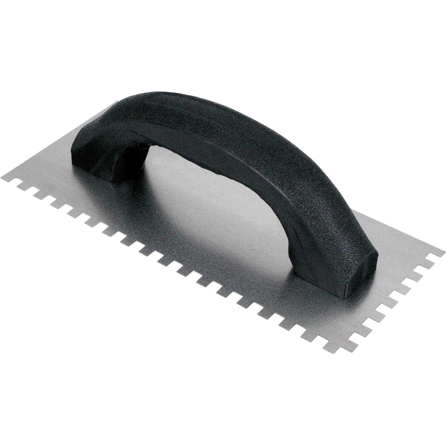 QEP 9 in. W X 4 in. L Steel V Notched Trowel QEP 9 in. W X 4 in. L Steel V Notched Trowel