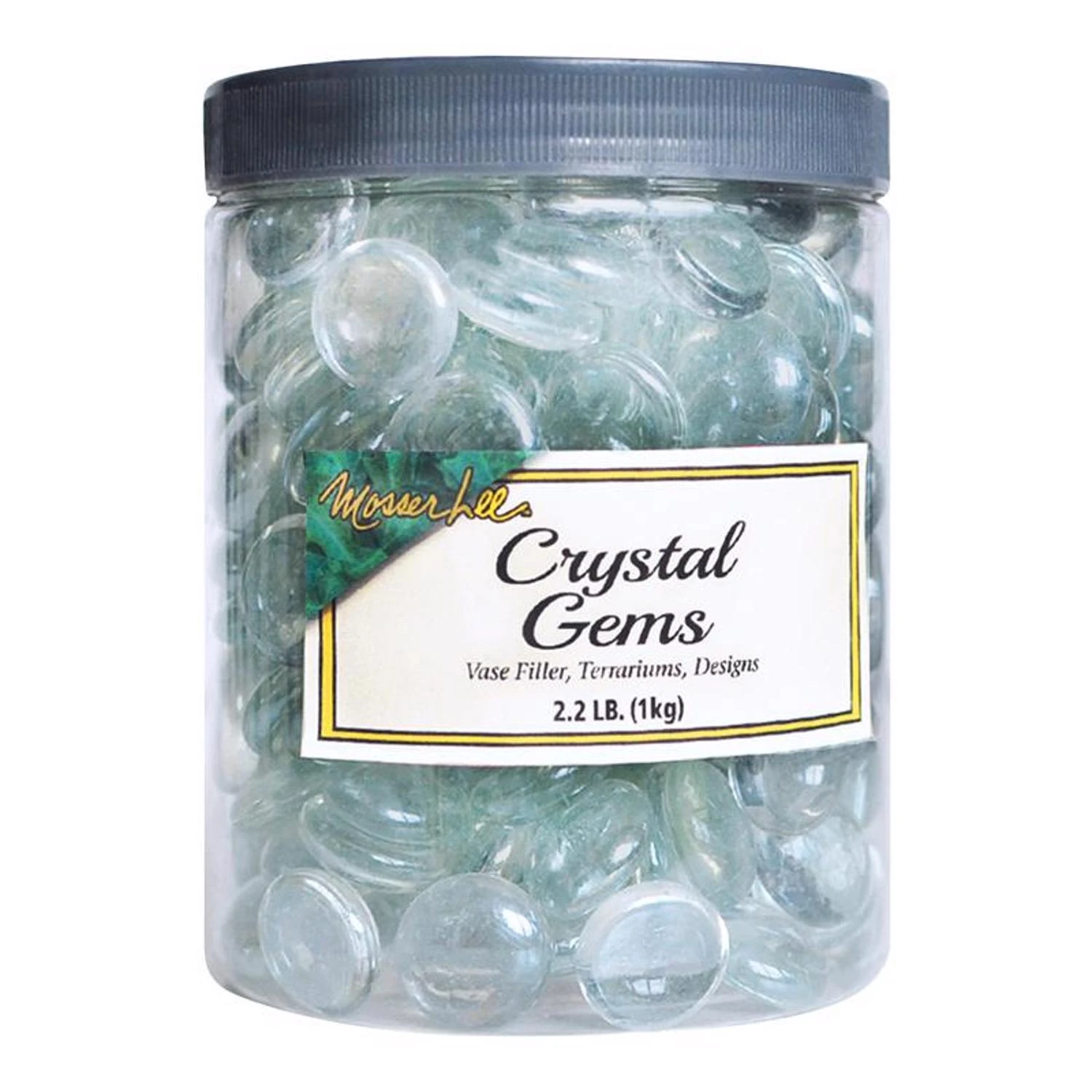 Crystal Gems Clear Vase Filler 2.2 Lb - Decorative Stones For Crafts
