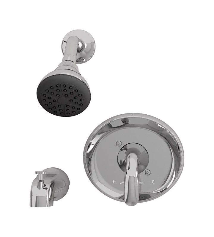 Cadet Chrome Single-handle Lever Tub & Shower Faucet Model 9091512.002