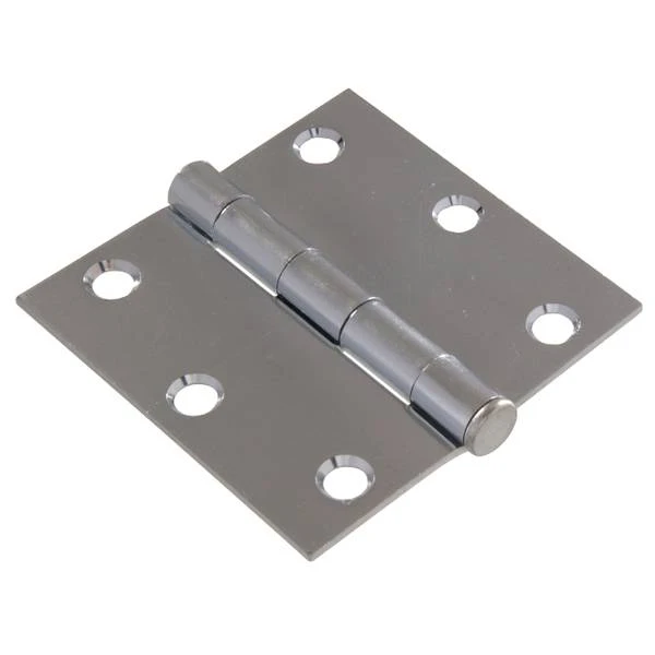 3-1/2" Zinc Plated General Purpose Broad Hinge With Removable Pin - Hillman 851743