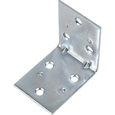 2" Double Wide Corner Brace, Zinc Plated Mending Plates Model 851147
