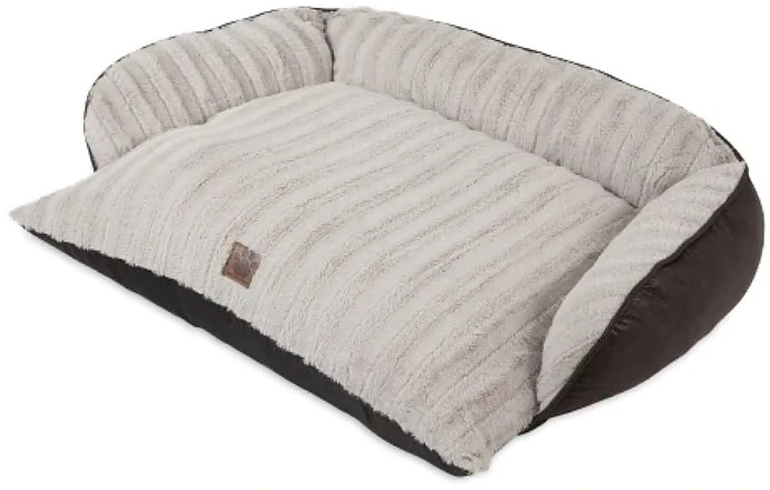 Rustic Luxury Comfy Couch Pet Bed, 30 X 40 In., Removable Cover