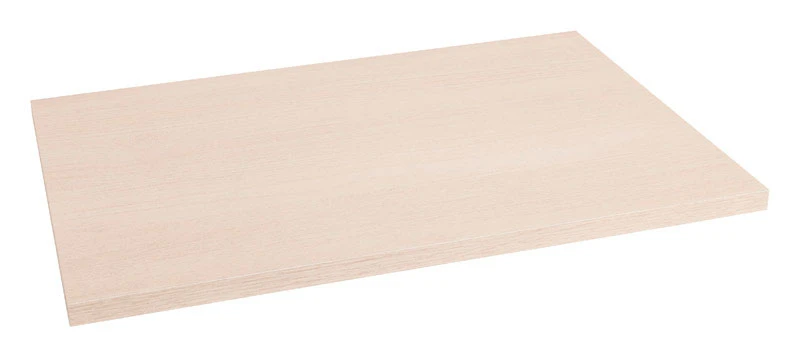 Closet Culture White Oak Wood Shelf, 16 Inches by 22 Inches
