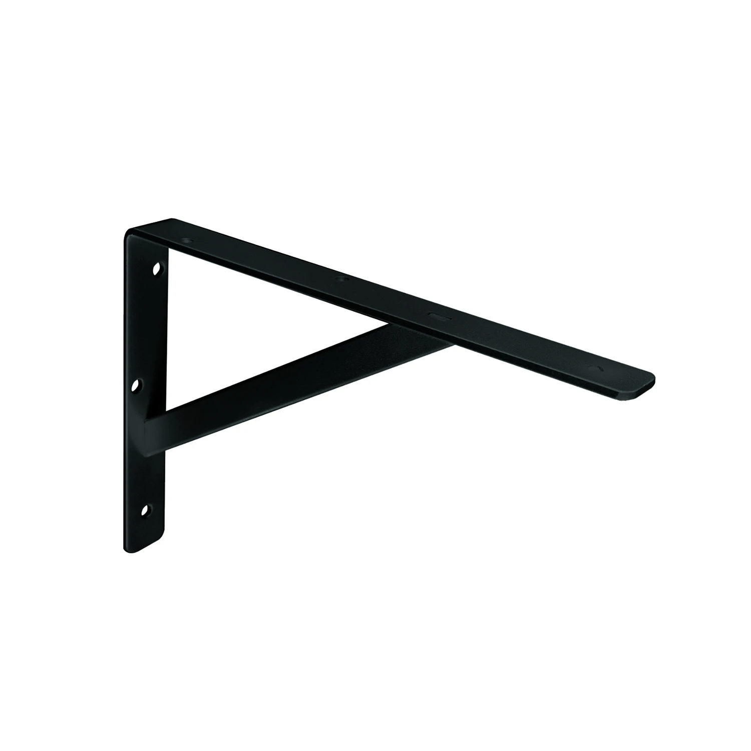 208 Series 12 In. Black Super Duty L-bracket - 1200 Lb Capacity