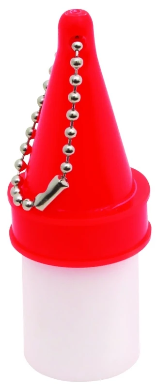 Glo-buoy Floating Key Holder With Beaded Chain - Watertight And Durable
