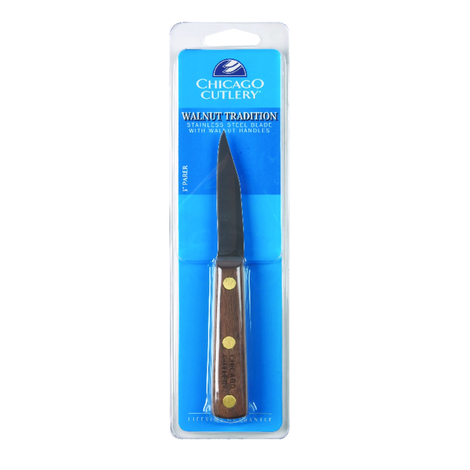3 Inch Paring Knife with Stainless Steel Blade and Ergonomic Handle