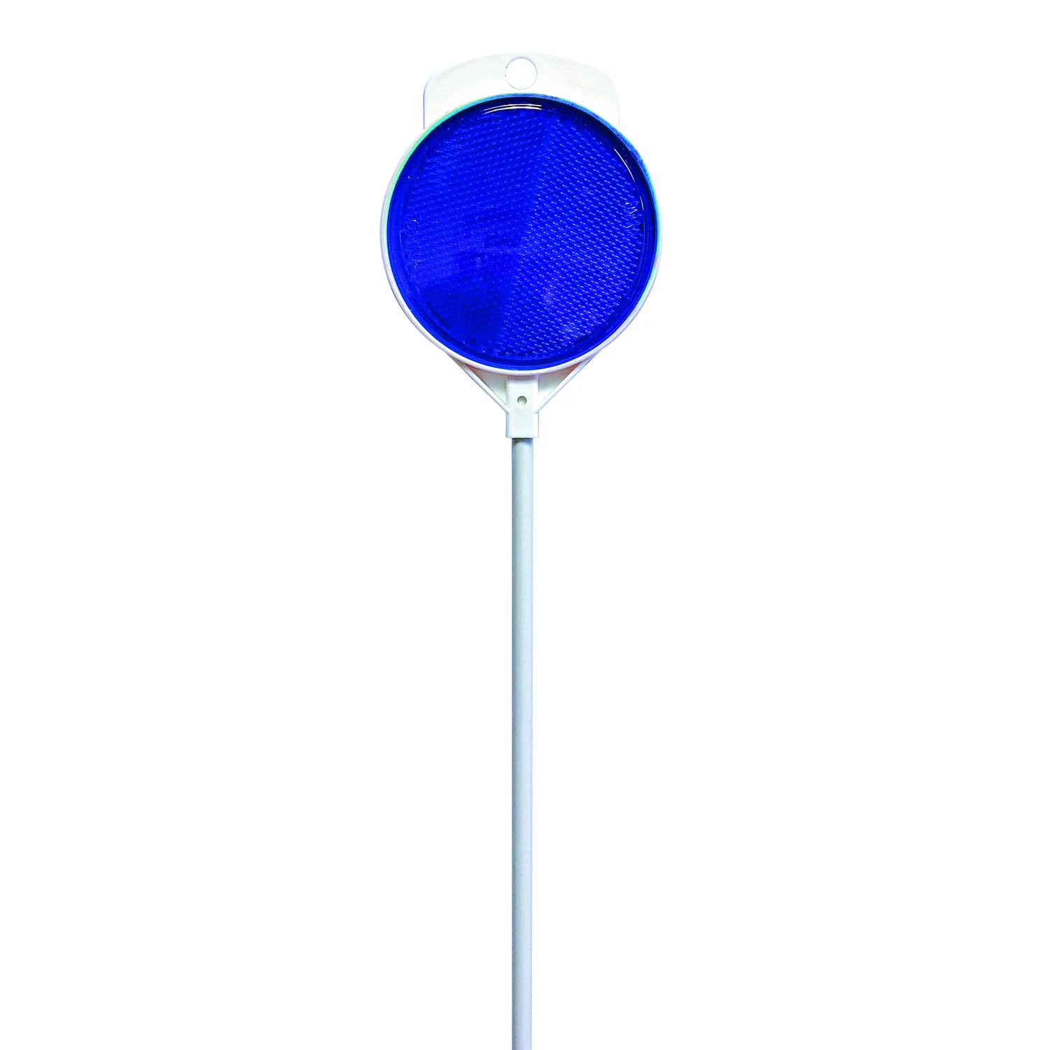 Hy-Ko DM300B48 Driveway Marker, Fiberglass Post, Blue Reflector