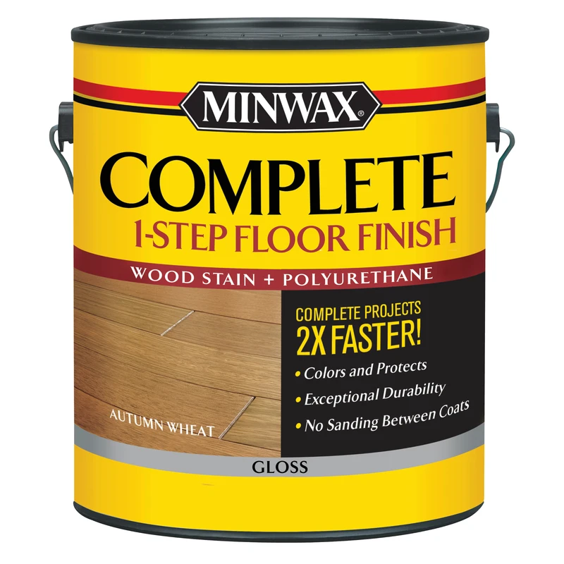 Complete Gloss Autumn Wheat Water-based All-in-one Stain And Finish 1 Gallon