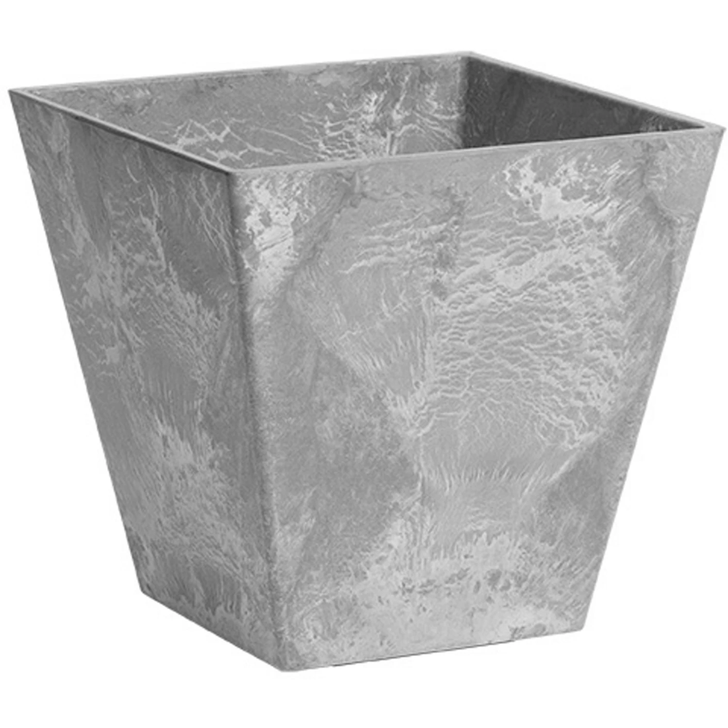 Ella 8 In. Gray Resin Planter With Water-minder System