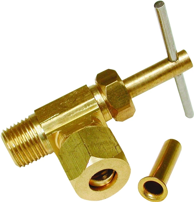 Evaporative Cooler Angle Needle Valve, 1/4 X 1/8-inch