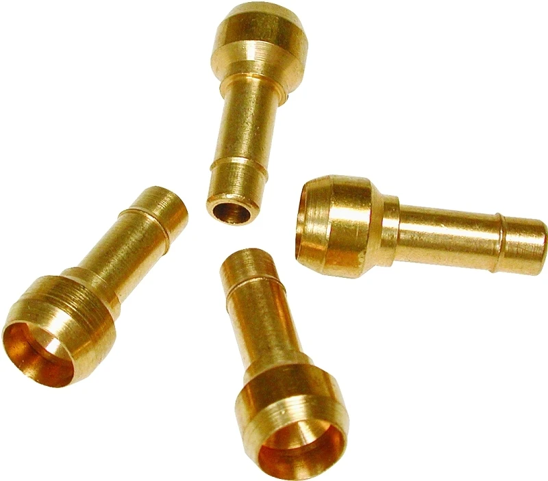 Polyethylene Tube Barbed Adapter, One Quarter Inch Size