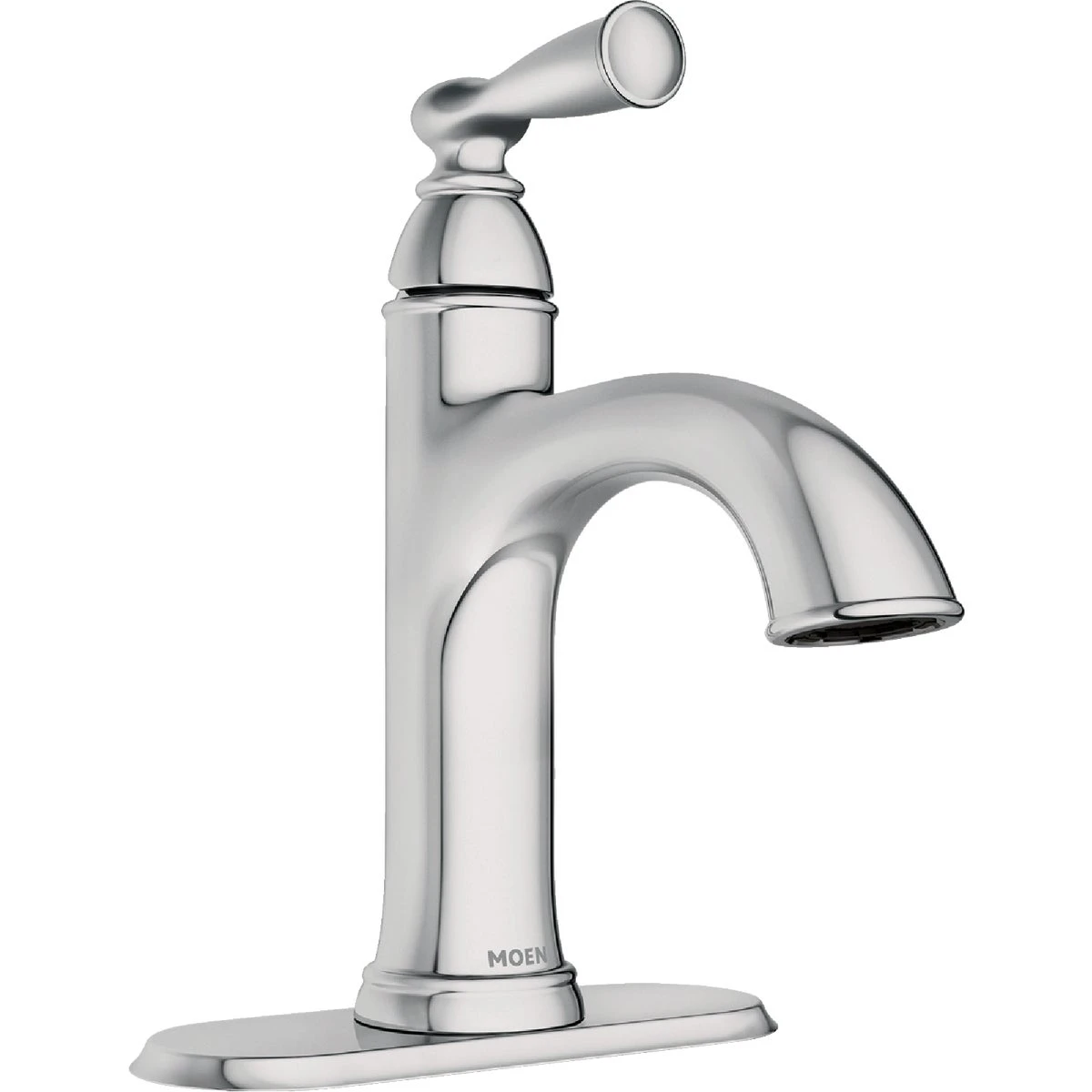 Banbury Single-Handle High-Arc Bathroom Faucet in Chrome Finish