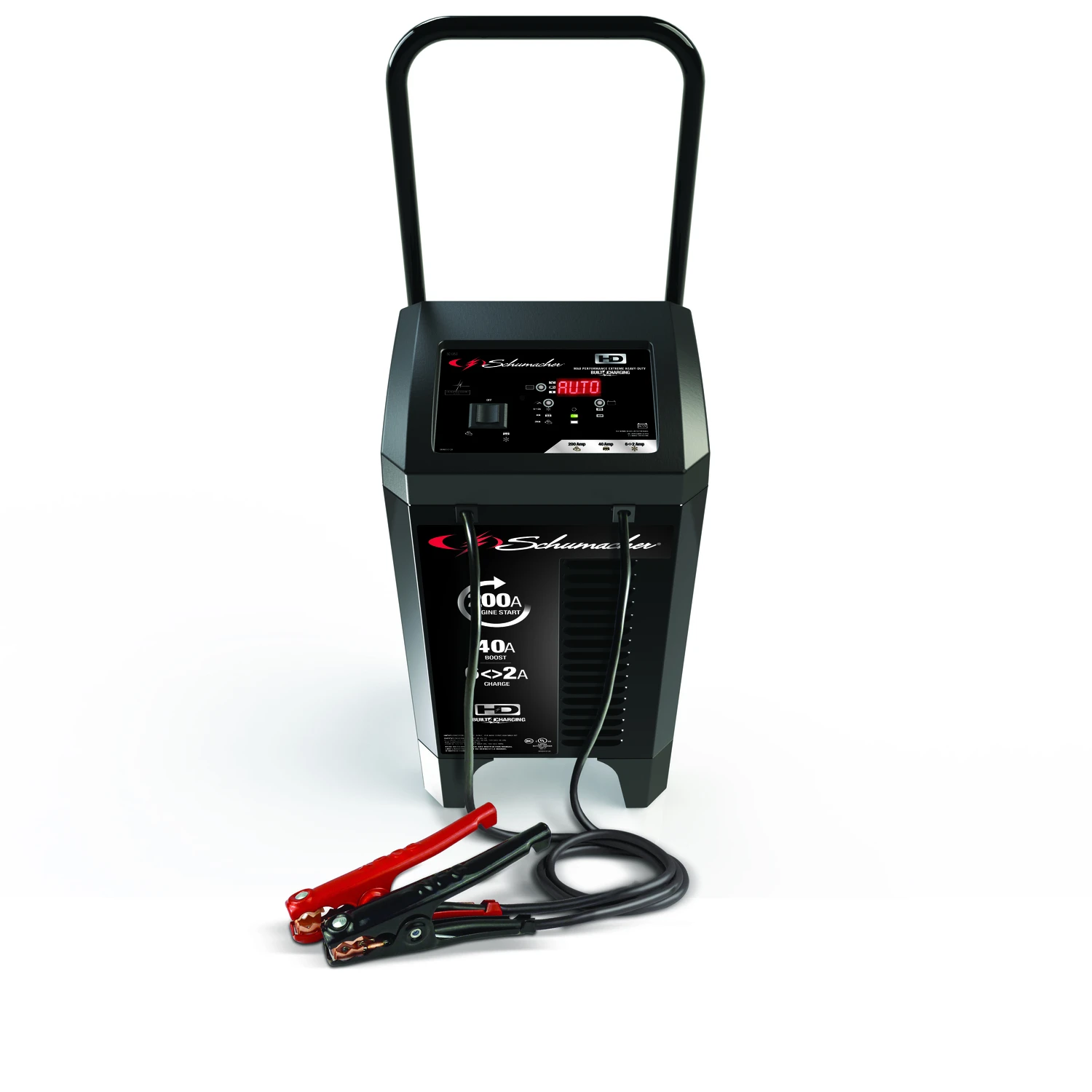 Automatic 12 V 200 Amps Battery Charger And Engine Starter With Wheels
