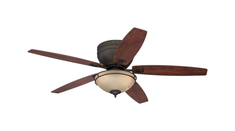 Carolina 52-inch Led Ceiling Fan With Light Fixture, Oil Rubbed Bronze Finish