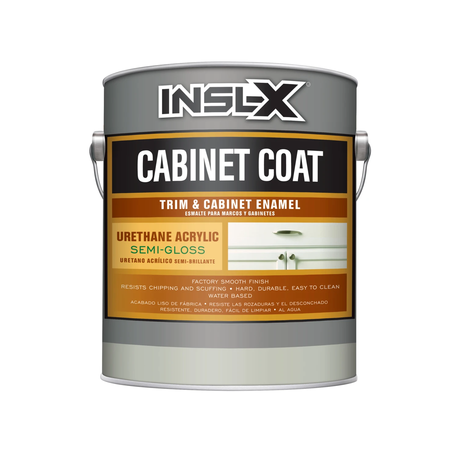 1 Gallon White Semi-gloss Cabinet Coating For Interior Surfaces
