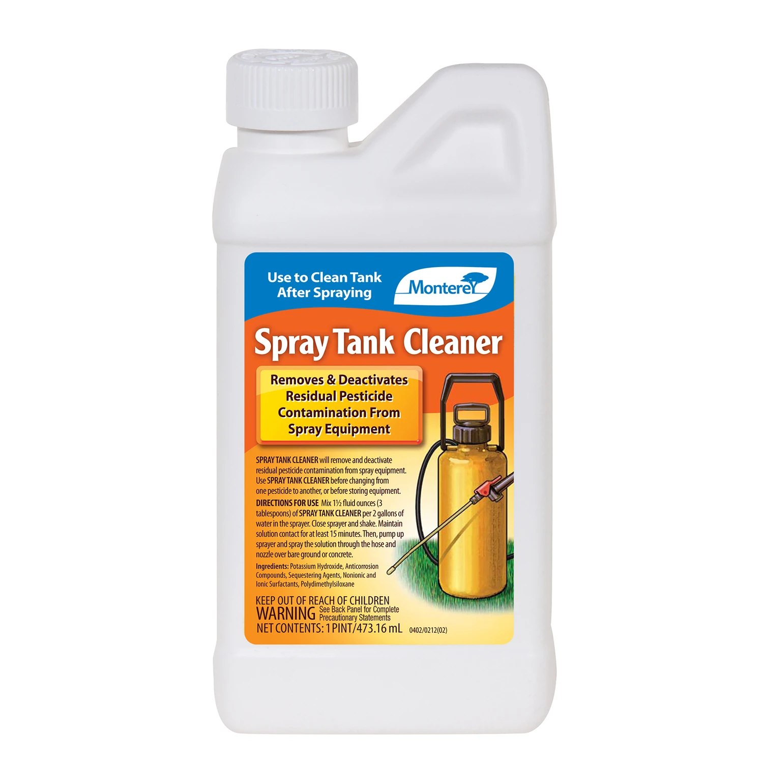 1 Pt. Spray Tank Cleaner For Effective Equipment Maintenance
