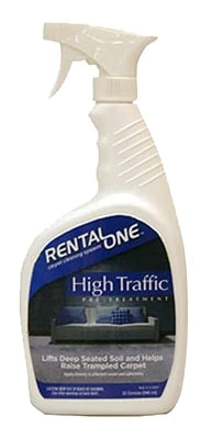 High-traffic Pre-treatment Carpet Cleaner, 32-ounce Spray For Deep Soil Removal