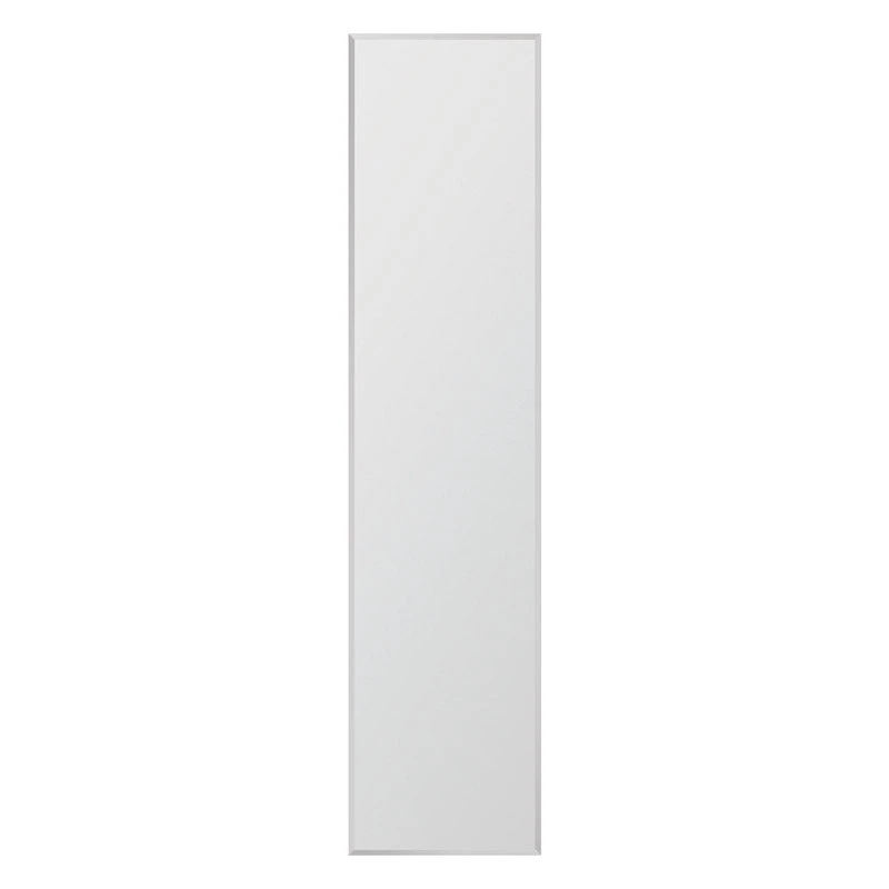 54 In. H X 14 In. W Frameless Beveled Glass Mirror