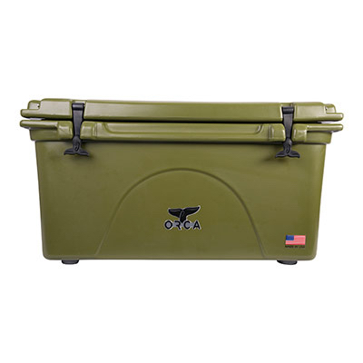 75 Qt. Green Cooler With Integrated Insulation And Lifetime Warranty