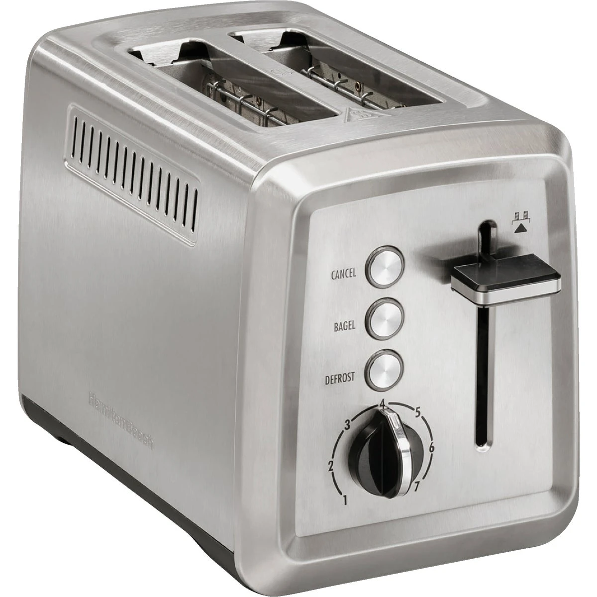 TOASTER 2 SLICE CHROME