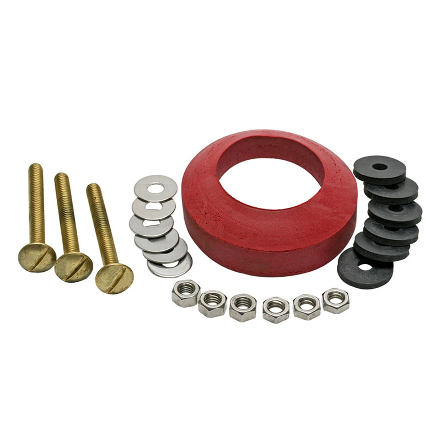 Tank To Bowl Kit With 3 Solid Brass Bolts And Gasket - Model 6106