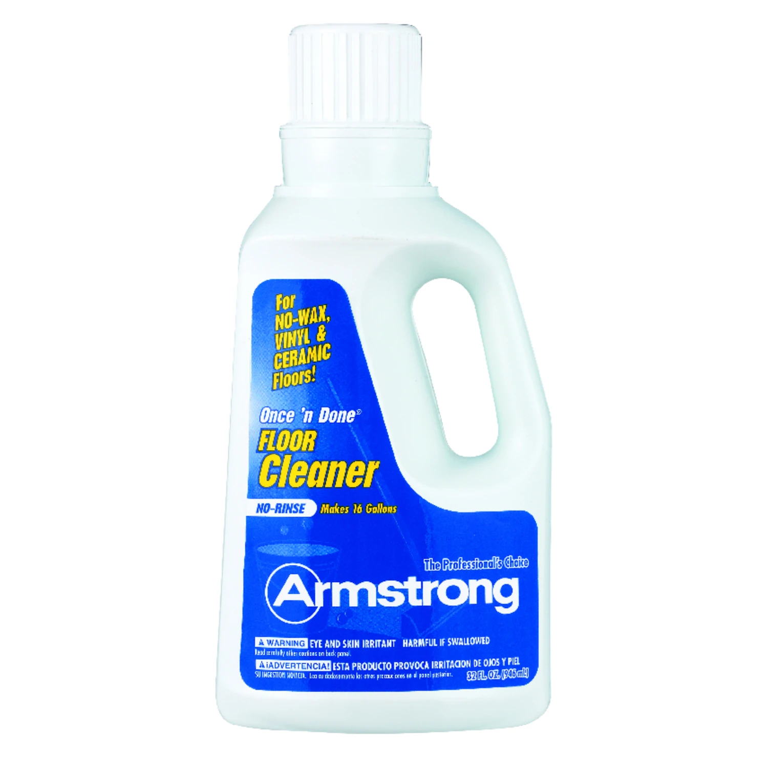 Once'n Done Citrus Scent Floor Cleaner Liquid 32 Oz - Concentrated Formula