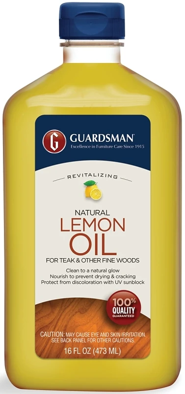 16 Oz. Lemon Oil - Natural Wood Polish With Uv Protection