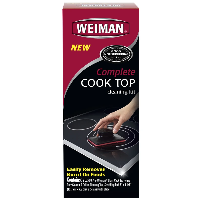 Cooktop Cleaner Starter Kit With Sponge, Model 98a, No Scent