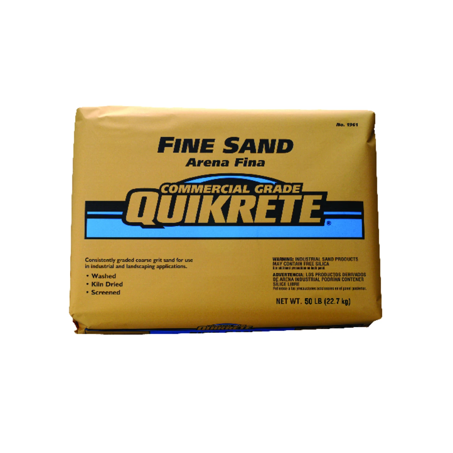 Quikrete Commercial Grade Sand 50 Pound Bag for Construction and Landscaping