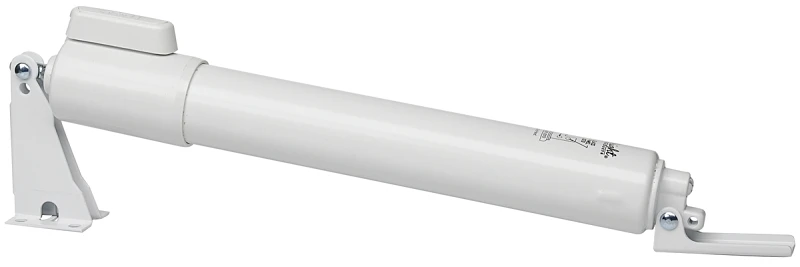 Tap-N-Go Pneumatic Door Closer in White Finish