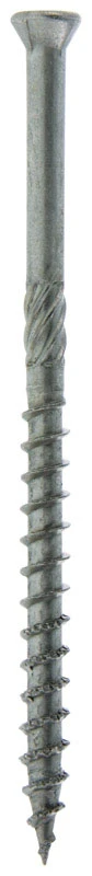 Power Pro Power Pro No. 8 x 3 in. L Star Flat Head Ceramic Stainless Steel Trim Screws