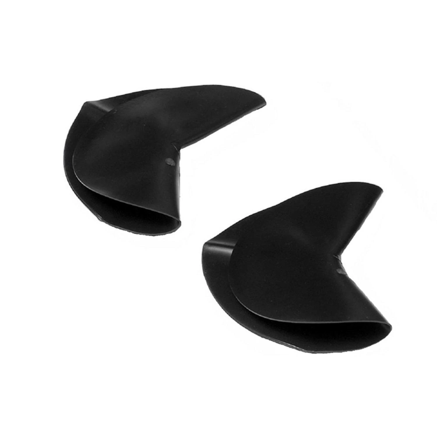 Shower Door Dam Corner, Black PVC