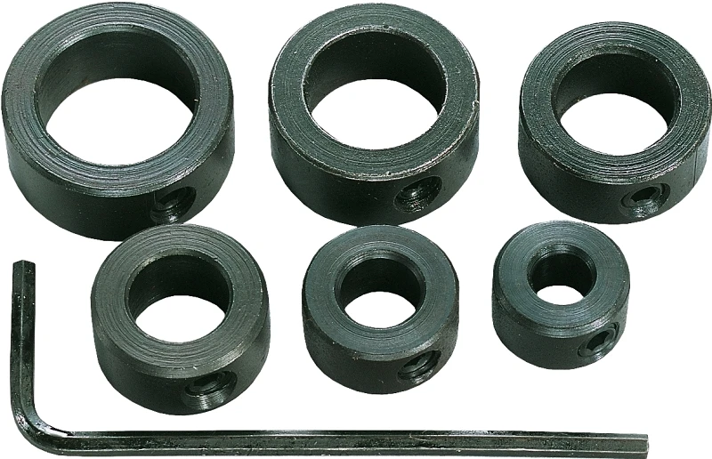 7-piece Drill Stop Set For Precise Depth Control