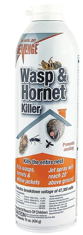 Revenge 15 Oz. Liquid Aerosol Spray Wasp & Hornet Killer - Model 4653