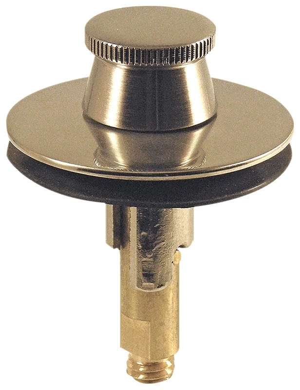 2 In. Pvd Brushed Nickel Lift And Turn Tub Drain Stopper Model 89258