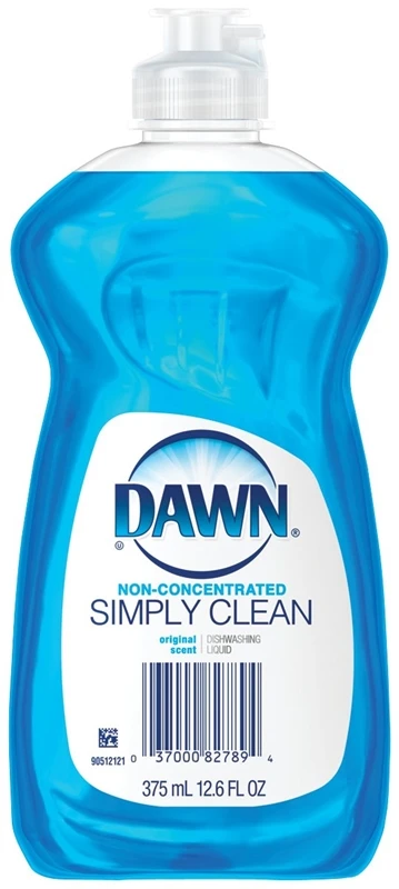 Simply Clean Original Scent Liquid Dish Soap, 12.6 Oz Bottle
