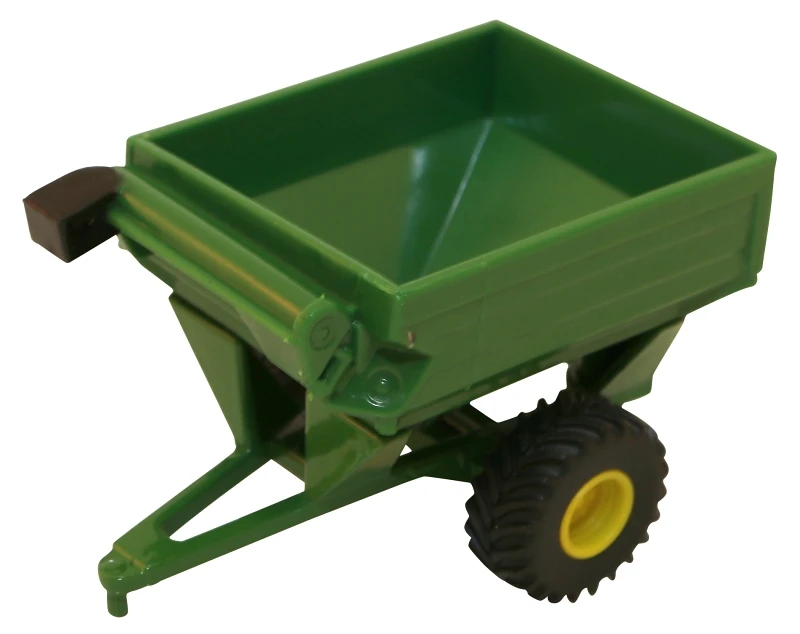 Green Mini Grain Cart Toy, 3-inch For 1:64 Scale Tractors