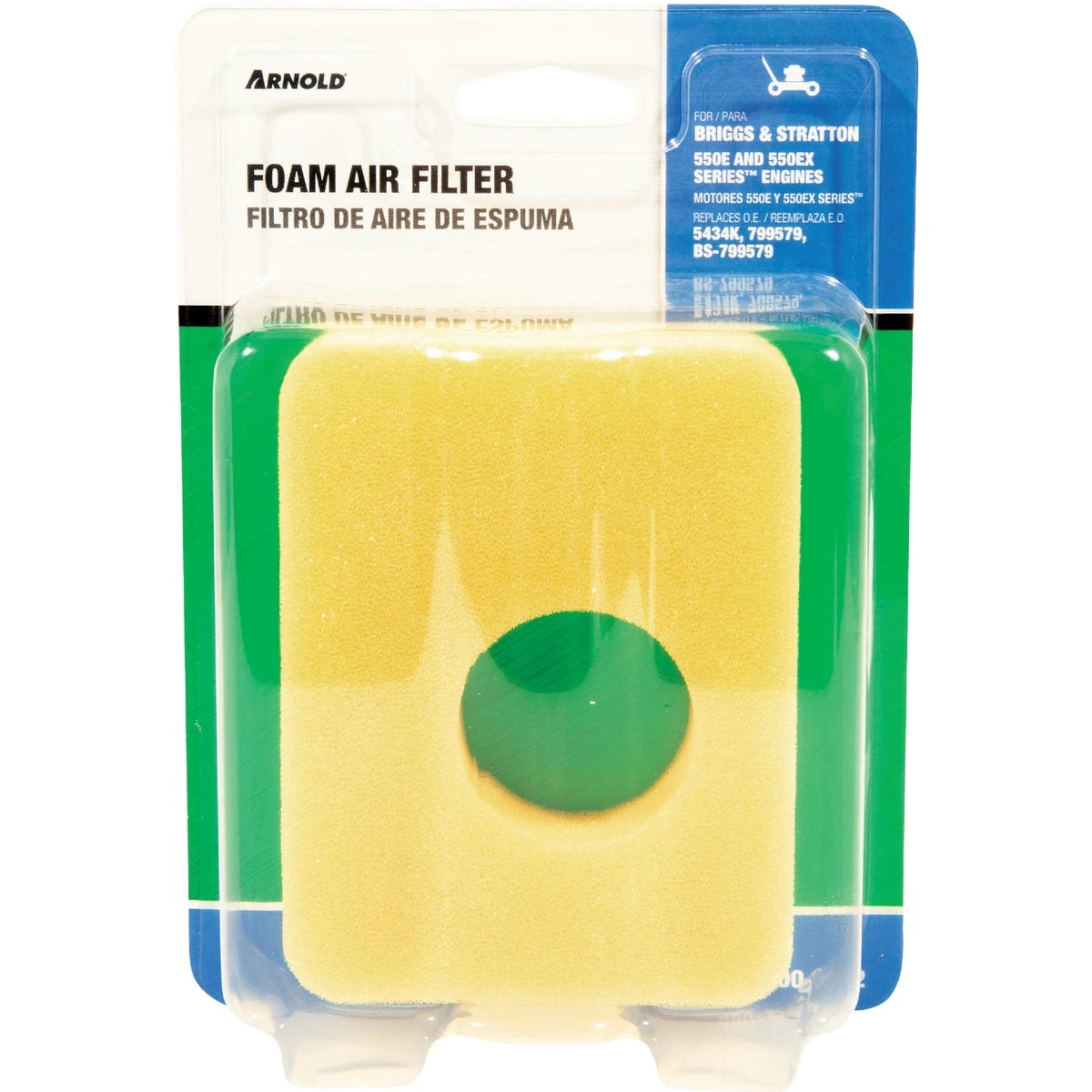 Foam Air Filter For Briggs & Stratton 450-550e/550ex Series Engines