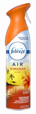 Hawaiian Aloha Scent Air Freshener 8.8 Oz Aerosol Spray