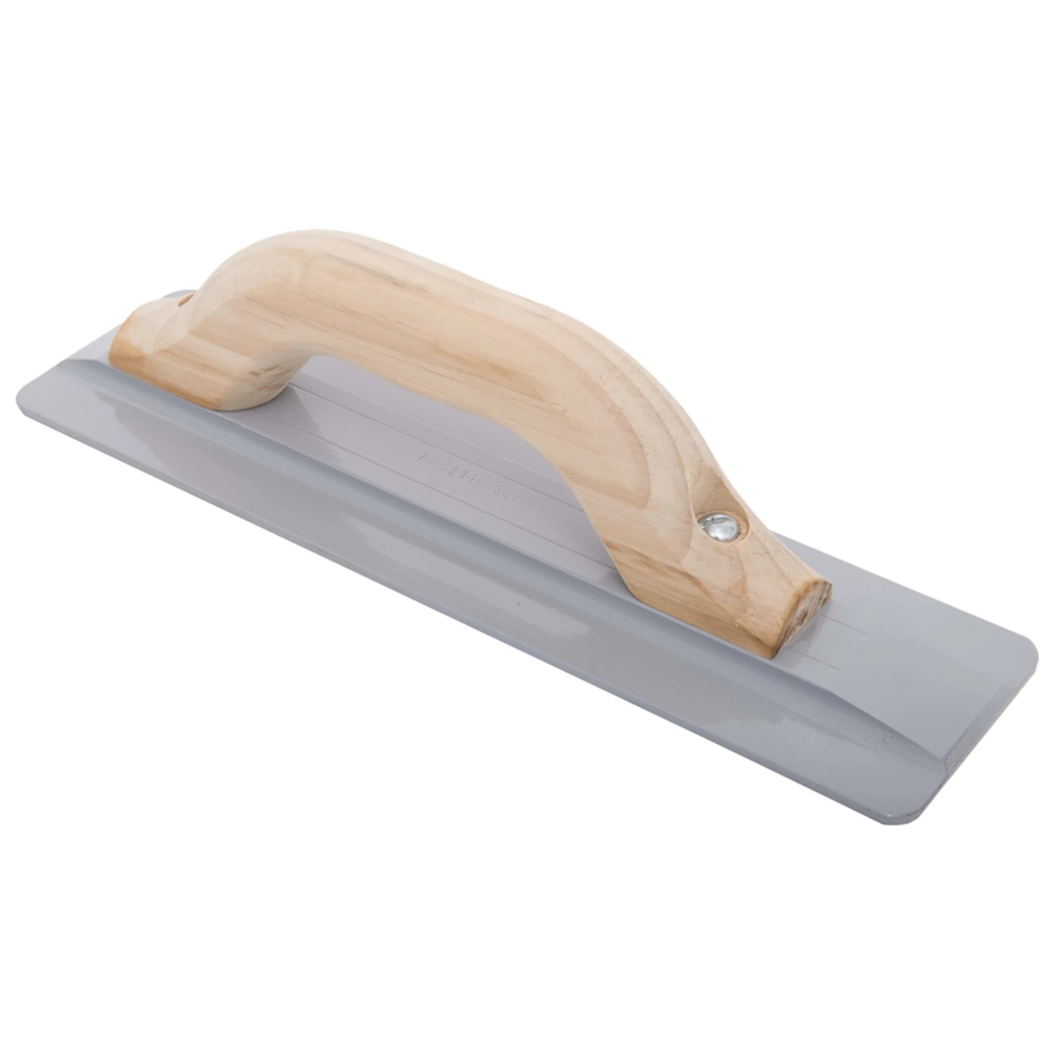 Magnesium Straight 20 In. Beveled End Float With Wood Handle