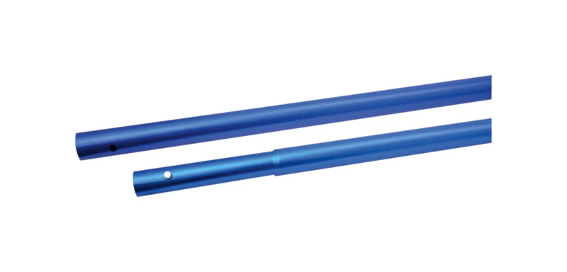 6 Ft. Aluminum Push-button Bull Float Handle - Lightweight & Durable
