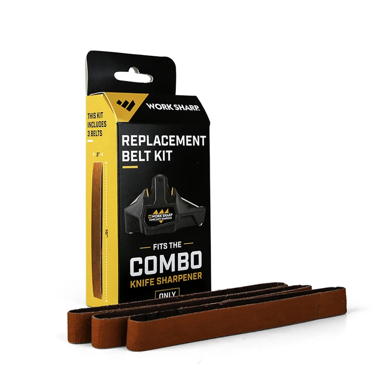 Replacement Abrasive Belt Kit for the Combo Knife Sharpener