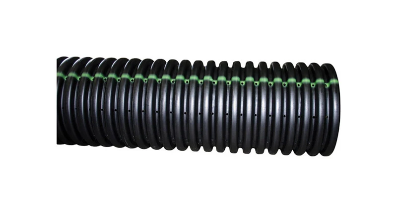 3 In. X 10 Ft. Polyethylene Corrugated Perforated Pipe